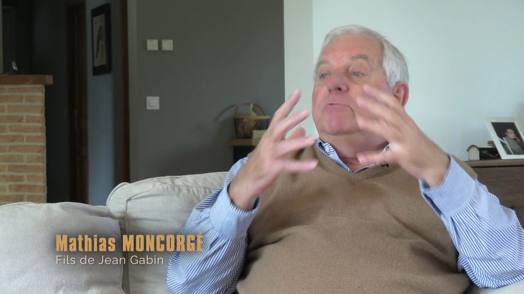 interview de Mathias Moncorgé, fils de Jean Gabin