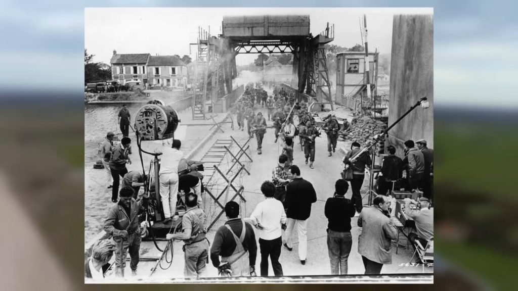 image du tournage du film à Bénouville